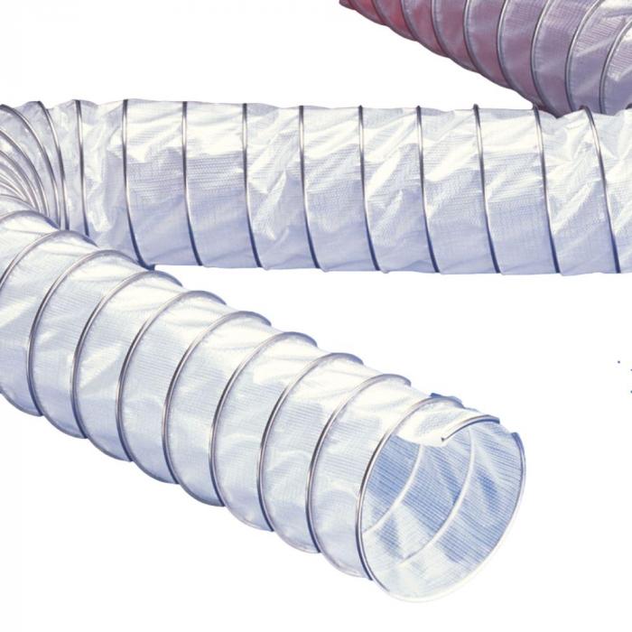 Ventilasjons- og sugeslange polyetylen - CP PE 457 - innvendig Ø 50-51 til 1016 mm - lengde opptil 6 m - pris per meter eller per rull