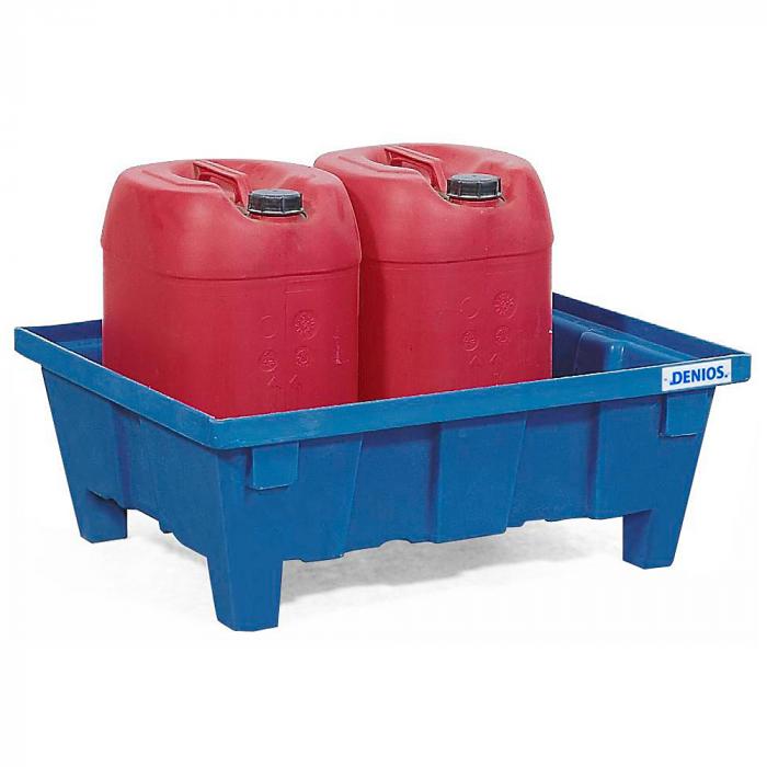 Opsamlingsbakke PolySafe - forskellige typer - polyethylen - til 1 til 2 tønder på 60 liter hver