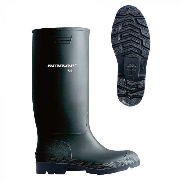 Arbetsstövlar Dunlop® - PVC - svarta - storlek 37 till 47