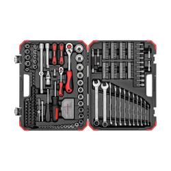 Gedore red socket wrench set - incl. bits, sockets, ratchet - 232 pieces