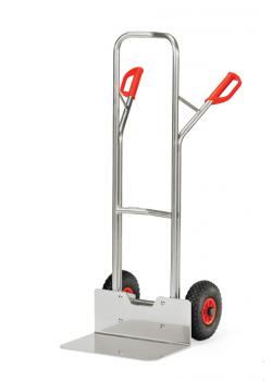 Alu hand truck - to 200 kg - height 1300 mm - wide blade