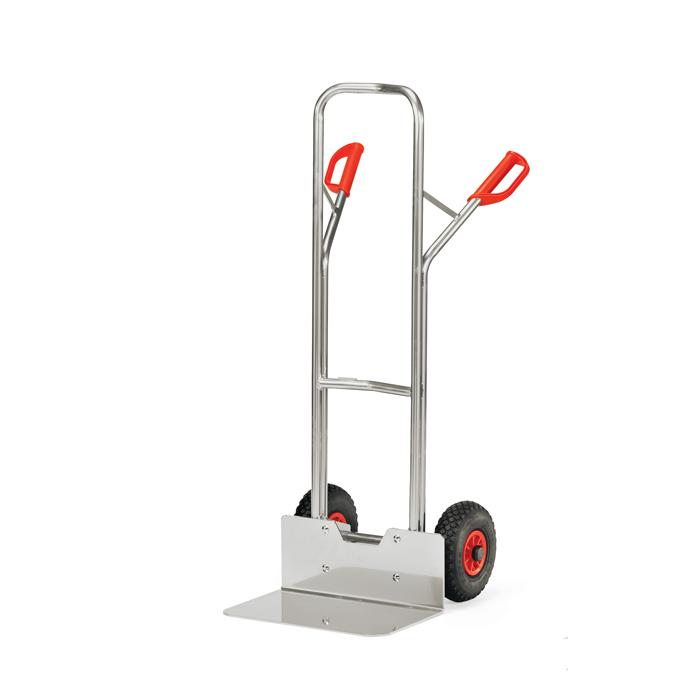Alu hand truck - to 200 kg - height 1300 mm - wide blade