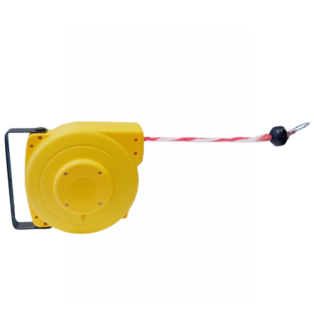 Tambor de cable ALW 30 - plástico - longitud del cable hasta 20 m - anchura del cable 50 mm - rojo/blanco o amarillo/negro - precio por unidad