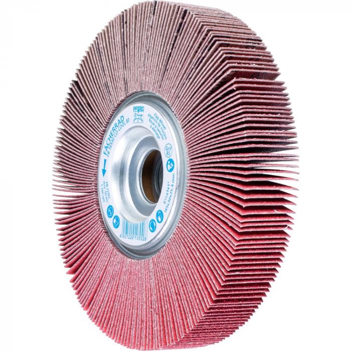 PFERD fan wheel FR - CO-COOL - outer diameter 150 and 165 mm - bore diameter - 25.4 mm - grain size 40 to 120 - pack of 2 - price per pack