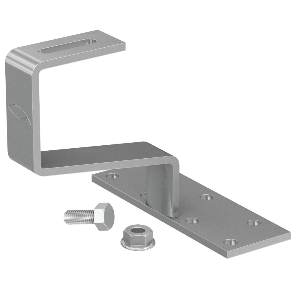 Roof hook GT A2 - stainless steel A2 - total height 130 or 150 mm - wrench size 13 mm - PU 10 pieces - price per PU