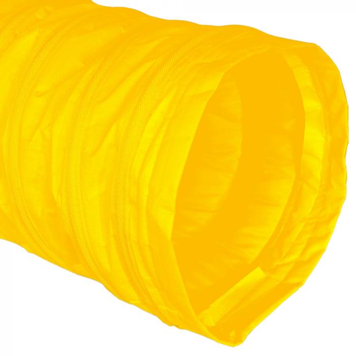 Ventilatorslange OHL-Flex® NHT-1-ISO - PVC fri - indvendig Ø 105 til 710 mm - længde 7,6 m - gul