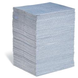 PIG BLUE® Heavy - Saugmatte im Ausgabekarton - Absorbiert 129 Liter pro Karton - Inhalt 100 Matten pro Karton