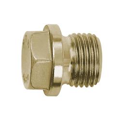 Screw plug - Stainless steel 1.4571 - Hexagon socket and collar - G 3/4 - SW 24 - Working pressure max. 60 bar