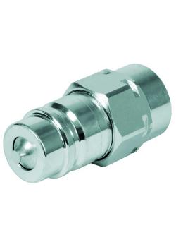 Plug-in coupling series ST4 - plug - steel chrome-plated - DN 19 - internal thread - PN up to 250 bar