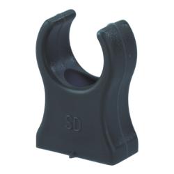Schneider Rohrklemme - RK22 - schwarz - VE 25 Stück