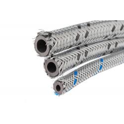 BRADO lavtrykkslange - galvanisert stål - slangens indre diameter 4,5 til 9 mm - NW 2,5 til 8 - driftstrykk - 15 til 20 bar - pakke med 10 m