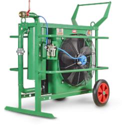 Mobile compressed air aftercooler DBP/DBE – various designs