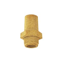 Sintered bronze silencer - Hexagonal - G 1/8" to 1" - SW 13 to 41 mm - Operating pressure 0 to 8 bar - Price per piece