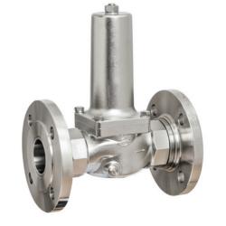 Riduttore di pressione DRV 802 - Acciaio inossidabile - per fluidi aggressivi - Versione flangiata - DN 15 fino a DN 50 - Pressione di ingresso max. 40 bar - Campo di pressione a valle da 1,5 a 6 bar