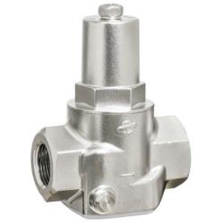 Riduttore di pressione DRV 708 - Acciaio inossidabile - per fluidi aggressivi - Filettatura interna da G 1/2" a G 2" - Pressione di ingresso max. 40 bar - Campo di pressione a valle da 1,5 a 10 bar