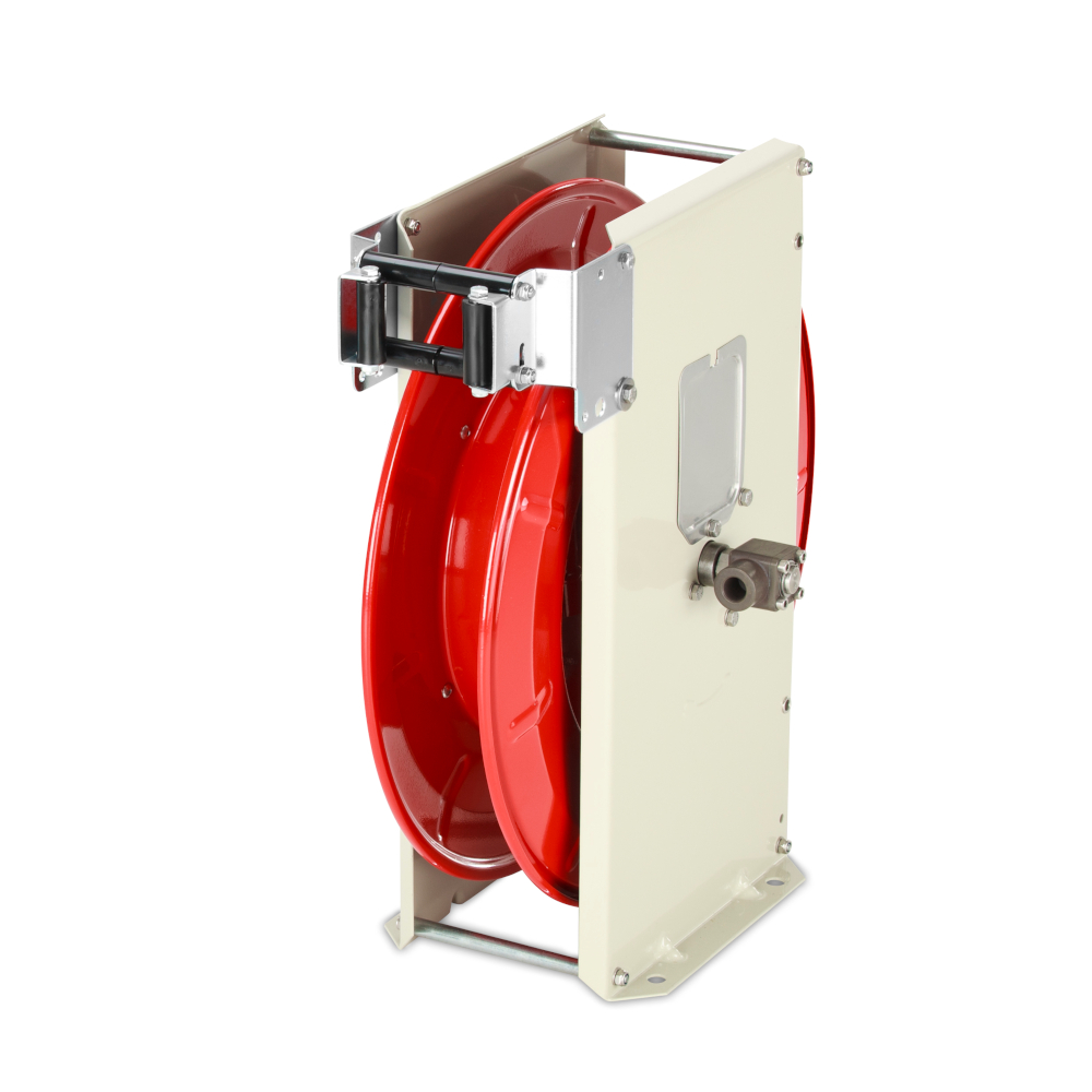 Hose reel ST20/12 - automatic spring return - steel or stainless steel - DN 12 mm (1/2") - max. 17 m hose