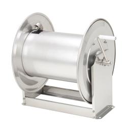 Hose reel STKi2 40 - stainless steel - for wet environments - DN12 to DN24 (1/2" to 1") - 100 or 200 bar - max. hose length 125 m