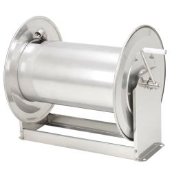 Hose reel STKi2 60 - stainless steel - for wet environments - DN12 to DN24 (1/2" to 1") - 100 or 200 bar - max. hose length 185 m