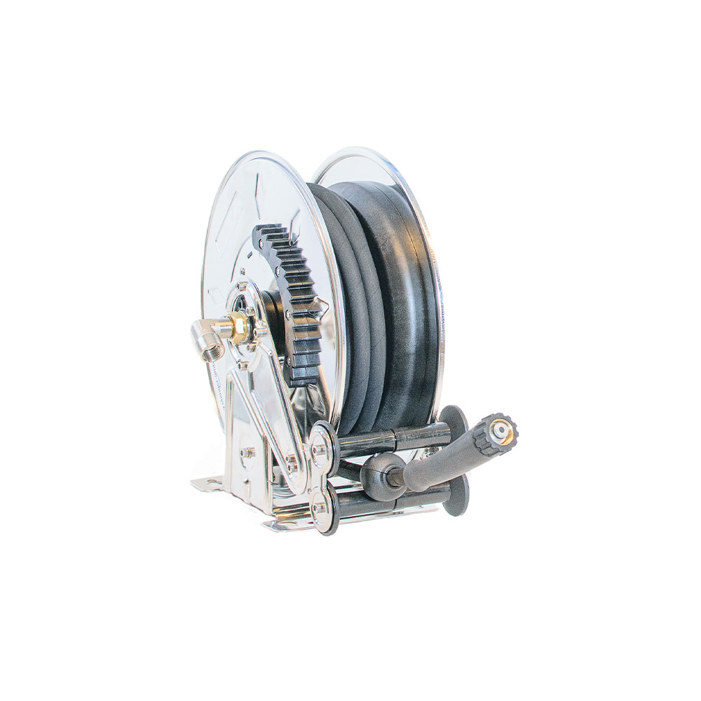 Automatic Hose Reel OSM 210 - For High Pressure Water - Up To 400 bar