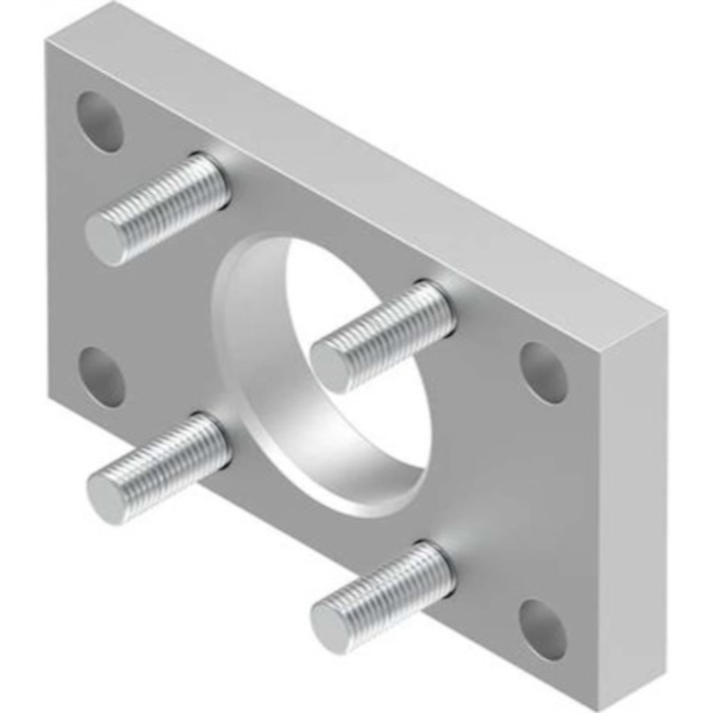 FESTO - FNC - Flange mounting - Galvanized steel - ISO 15552/21287 - for cylinder Ø 12 to 125 mm - Price per piece
