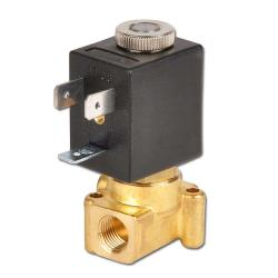 Solenoid Valve - 2/2-Way - Water Oil Compressed Air - 0 To Max. 25 Bar - current
