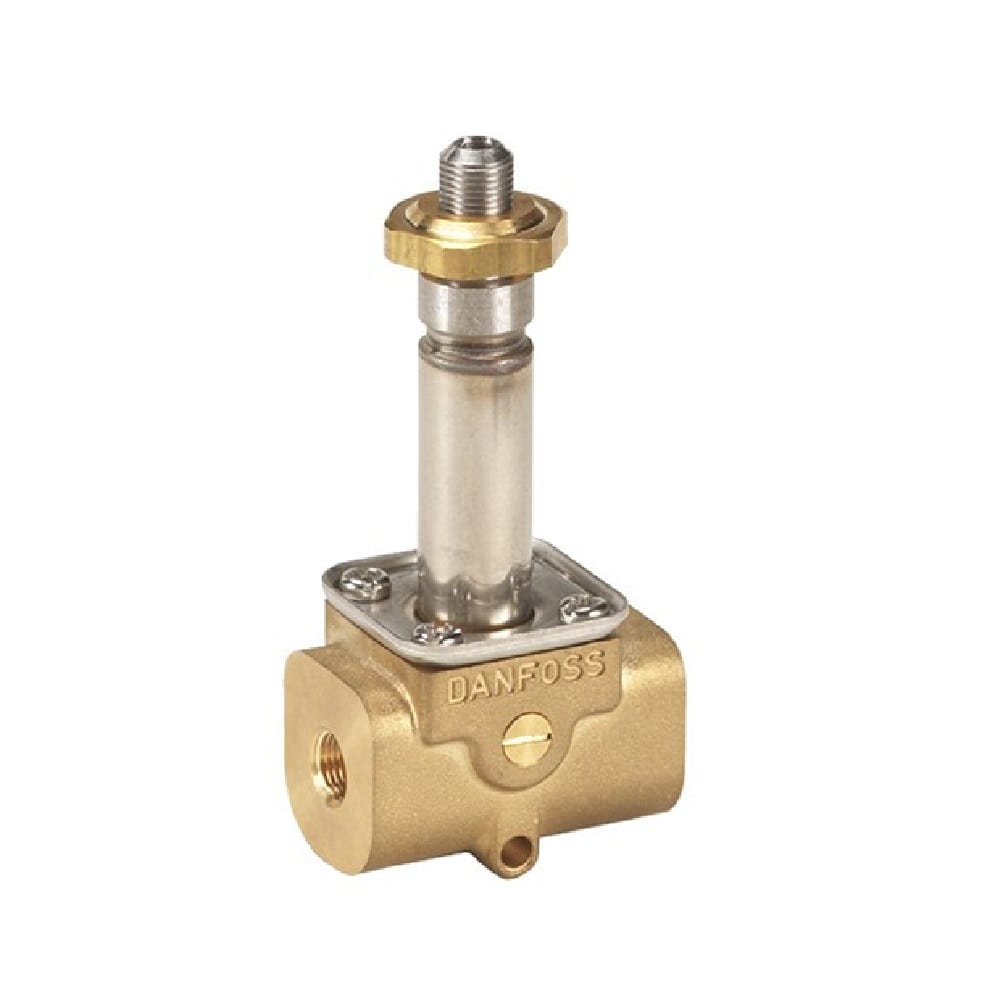 Solenoid valve - 3/2-way - neutral media - 20 bar - closed when currentless or o