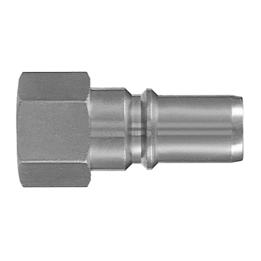 Quick coupling with plug - with internal thread - internal thread M5 to Rc 1/2" - size M5 to 1/2 - pack of 5 - price per piece