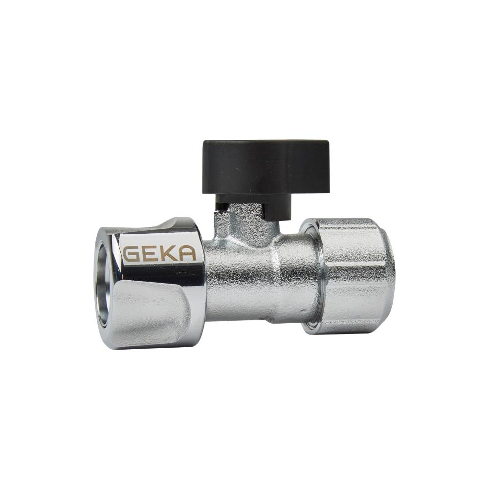 Sezione del tubo GEKA® plus - sistema a innesto - ottone cromato - dimensione del tubo 1/2" - PU 5 pezzi - prezzo per PU