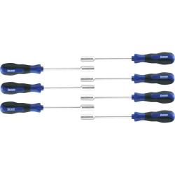 FORUM - Socket wrench screwdriver set for hexagon head screws - 7-piece - Price per set