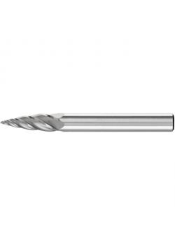 Frässtift - PFERD - Hartmetall - Schaft-Ø 6 mm - Spitzbogenform - für Aluminium