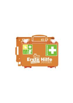 Førstehjælpskasse QUICK - ABS plast - 260 x 170 x 170 mm - orange