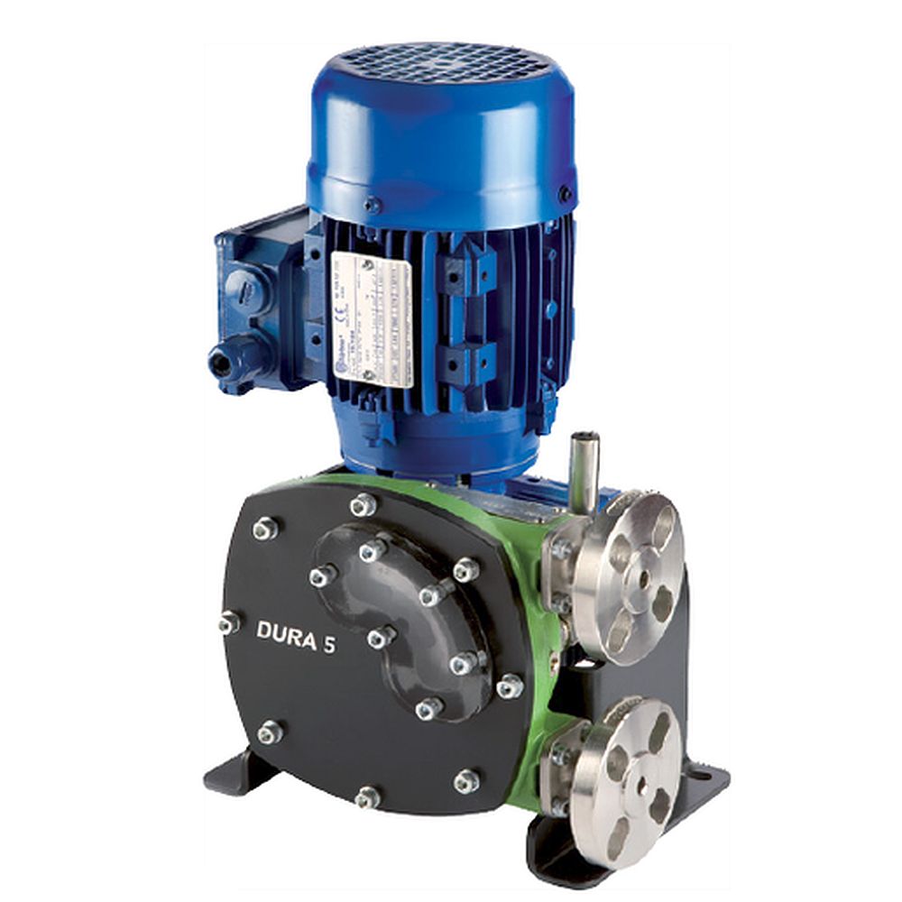 Peristaltic pump Verderflex Dura5 - 5 bar - max. 0.55 kW - max. 23 l / h - different hoses