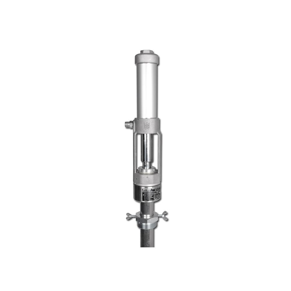 WIWA Druckluft-Fasspumpe Rapid - max. 40 l/min - 10 bar - Stahl oder  Edelstahl