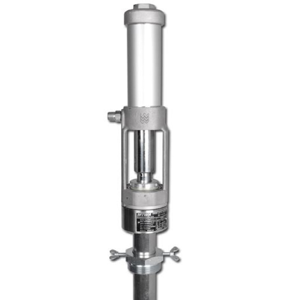 WIWA pompa per fusti ad aria compressa - pompa a pistone Rapid 200.1 - max. 40 l/min