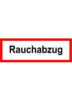 Brandschutz - "Rauchabzug" - 5x15/10x30 oder 20x60 cm