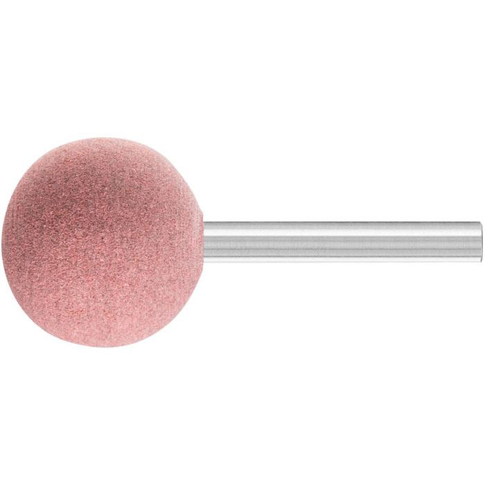 Schleifstift - PFERD Poliflex® - Schaft-Ø 6 mm - Kugelform - für Stahl, Edelstahl, Buntmetall - VE 5 und 10 Stück - Preis per VE