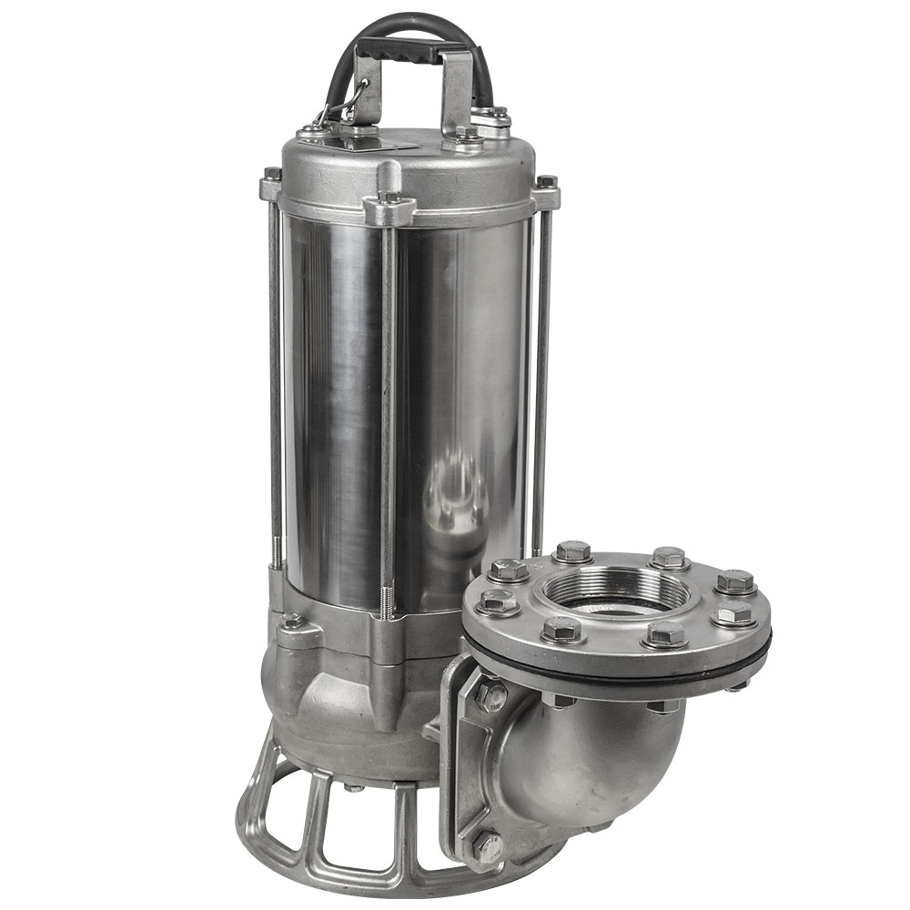 Smutsvattenpump Vortex Niro - rostfritt stål - max 2,2 kW - max 1120 l/min - flottörbrytare på 230 V
