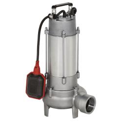 Pompa per acque reflue Vortex Niro - acciaio inox - max. 2,2 kW - max. 1120 l/min - interruttore a galleggiante a 230 V