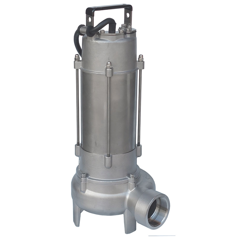 Pompe pour eaux sales Vortex Niro - acier inoxydable - max. 2,2 kW - max. 1120 l/min - interrupteur à flotteur à 230 V