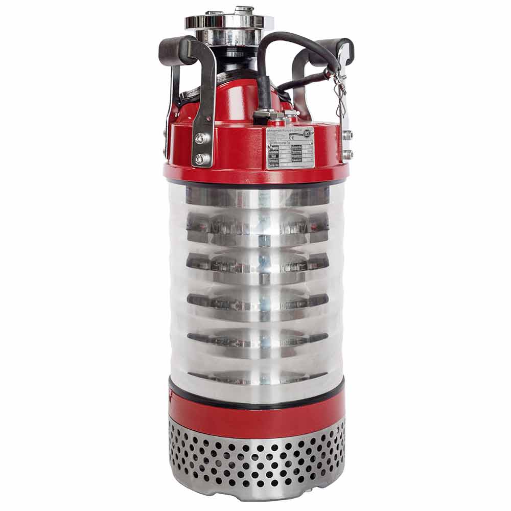 Pompa sommergibile SAND P - per sabbia e acqua sporca - profondità di immersione max. 10 m - potenza del motore da 230 a 400 V - portata max. 500 - 1900 l/min. - varie versioni