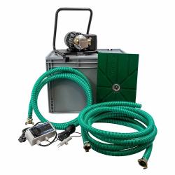 Kit d'aspiration plat pompe à impulseur UNISTAR 2000-B - 60 l/min - 5 bar - 230 V - support de pompe avec amortisseur en caoutchouc