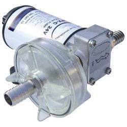 Electric gear pump Binda UP-Gear Inox - Delivery rate max. 15 l/min - Pressure max. 6 bar - Connection 3/8" - Voltage 12 to 230 V
