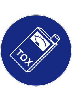 Gebotszeichen "Toximeter mitführen"