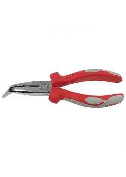 Half-round nose pliers 45° - length 160mm 200mm