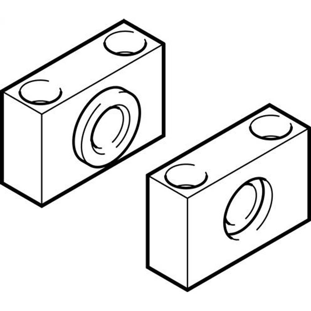 FESTO - LNZG - Bearing piece - aluminium, anodized - with plastic bearing - for cylinder Ø 32 to 125 mm - Price per piece