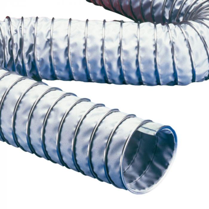 Wysokotemperaturowy wąż z profilem zaciskowym - CP HiTex 487 - Wielowarstwowy - Wewnętrzna Ø 75 do 1,016 mm - Długość do 6 m - Cena za metr lub za rolkę