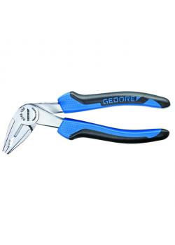 Angled combination pliers - 160 mm - 60 ° angled pliers head - chrome-plated