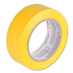 PVC pakkausteippi - leveys 50 mm - pituus 30 m - keltainen - 18 kpl pakkaus - hinta per pakkaus