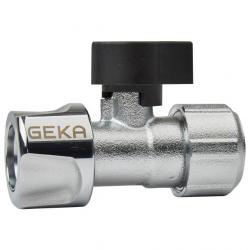 GEKA® plus hose section - plug-in system - chrome-plated brass - hose size 1/2" - PU 5 pieces - price per PU