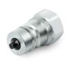 ValConÂ® VC-ISO-A Connector - chrome plated steel - DN 6 to 25 - BG 1 to 8 - BSP female - female G 1/4" to G 1" - according to ISO 7241-1A